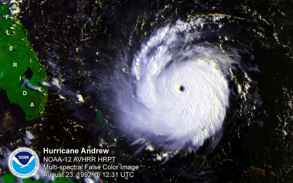 hurricane andrew satellite
