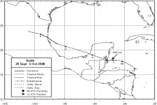 Hurricane Keith Track