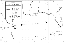 Hurricane Erika Track