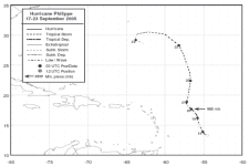 Hurricane Philippe Track