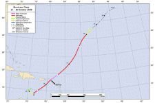 Hurricane Omar Track