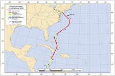 Hurricane Sandy Track