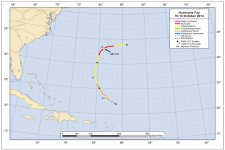 Hurricane Fay Track