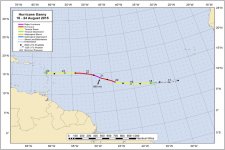 Hurricane Danny Track