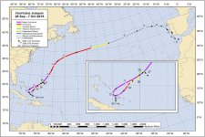 Hurricane Joaquin Track