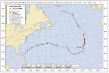 Hurricane Alex Track