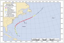 Hurricane Gert Track