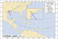 Hurricane Harvey Track