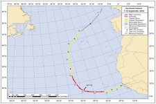 Hurricane Helene Track