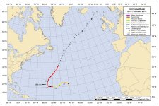 Hurricane Oscar Track