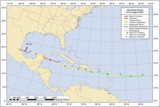 Hurricane Grace Track