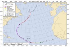 Hurricane Sam Track